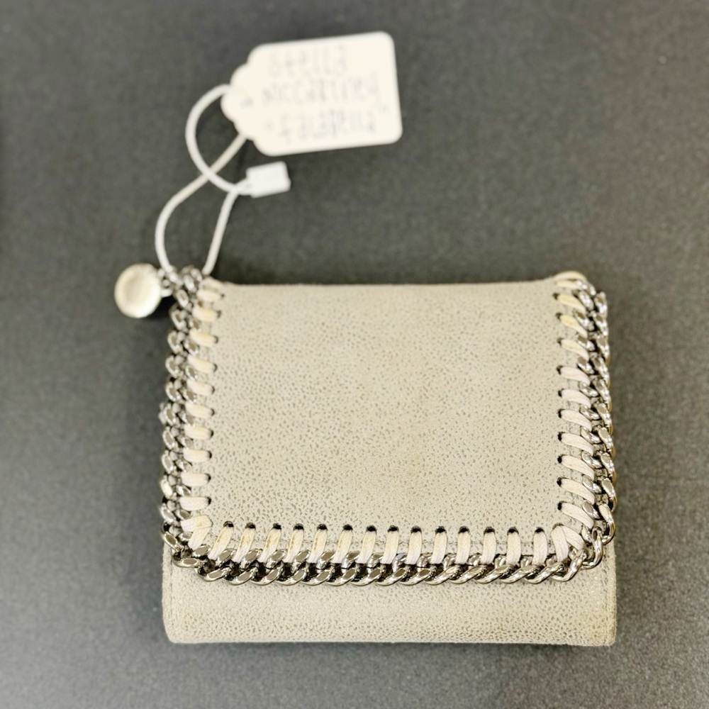 Stella McCartney Falabella Silver Wallet